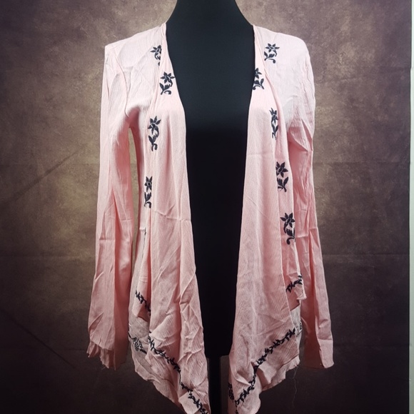 Love Tree Tops - Love Tree Pink Wrap Top - Size S